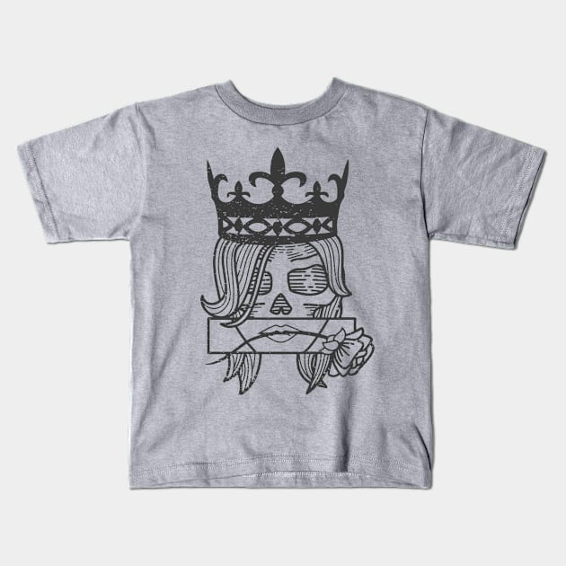 The Crown Queen Kids T-Shirt by Genie Store